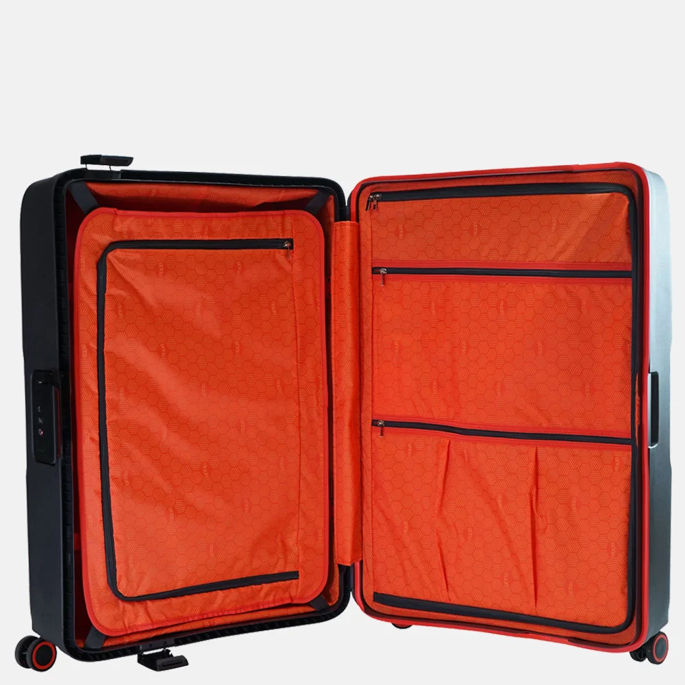 Jump Maxlock reiskoffer 77 cm anthracite | 021079-Zwart